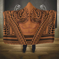 Polynesian Tattoo Inspired Cosplay Costume Hooded Blanket Tribal Warrior - Polynesian Pride