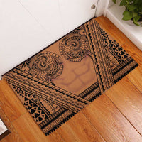 Polynesian Tattoo Inspired Cosplay Costume Rubber Doormat Tribal Warrior LT05 - Polynesian Pride