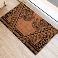 Polynesian Tattoo Inspired Cosplay Costume Rubber Doormat Tribal Warrior LT05 - Polynesian Pride