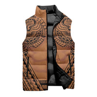 Polynesian Tattoo Inspired Cosplay Costume Sleeveless Puffer Jacket Tribal Warrior LT05 - Polynesian Pride