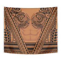 Polynesian Tattoo Inspired Cosplay Costume Tapestry Tribal Warrior - Polynesian Pride