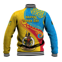 Torba Day Baseball Jacket Sand Drawing Vanuatuan Pattern LT05 - Polynesian Pride