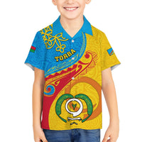 Torba Day Hawaiian Shirt Sand Drawing Vanuatuan Pattern LT05 - Polynesian Pride