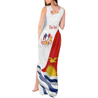 Personalised Kiribati Human Rights Day Tank Maxi Dress Polynesian Style LT05 - Polynesian Pride