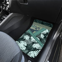 Hawaii Plant Kalo Car Mats Hawaiian Tapa Pattern LT05 - Polynesian Pride