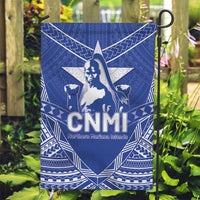 Northern Mariana Islands Garden Flag Chamorro Warrior Tribal Pattern