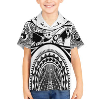 Polynesia Maui Tattoo Inspired Hawaiian Shirt White Version LT05 - Polynesian Pride