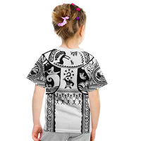 Polynesia Maui Tattoo Inspired Kid T Shirt White Version