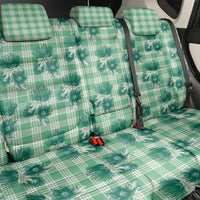Green Palaka Hawaii Back Car Seat Cover Hawaiian Lehua Blossoms LT05 - Polynesian Pride