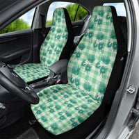 Green Palaka Hawaii Car Seat Cover Hawaiian Lehua Blossoms LT05 - Polynesian Pride