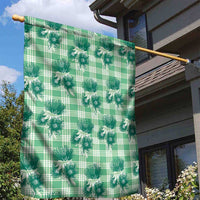 Green Palaka Hawaii Garden Flag Hawaiian Lehua Blossoms LT05 - Polynesian Pride