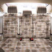 Brown Palaka Hawaii Back Car Seat Cover Hawaiian Lehua Blossoms LT05 - Polynesian Pride