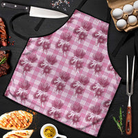 Pink Palaka Hawaii Apron Hawaiian Lehua Blossoms LT05 Pink - Polynesian Pride