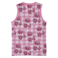 Pink Palaka Hawaii Basketball Jersey Hawaiian Lehua Blossoms LT05 - Polynesian Pride