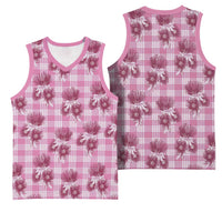 Pink Palaka Hawaii Basketball Jersey Hawaiian Lehua Blossoms LT05 - Polynesian Pride