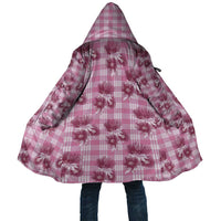 Pink Palaka Hawaii Cloak Hawaiian Lehua Blossoms LT05 Unisex Pink - Polynesian Pride