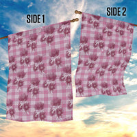 Pink Palaka Hawaii Garden Flag Hawaiian Lehua Blossoms LT05 - Polynesian Pride