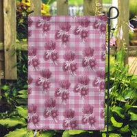 Pink Palaka Hawaii Garden Flag Hawaiian Lehua Blossoms LT05 Garden Flag Pink - Polynesian Pride