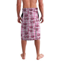 Pink Palaka Hawaii Lavalava Hawaiian Lehua Blossoms LT05 - Polynesian Pride