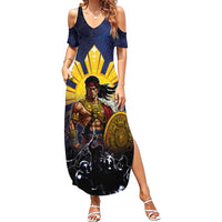 Philippines The First Hero Summer Maxi Dress Lapu Lapu Know Your Roots