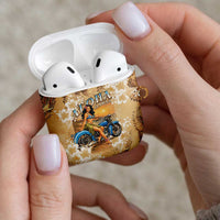 Aloha Hawaii Biker AirPods Case Ride To Paradise LT05 - Polynesian Pride