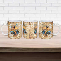 Aloha Hawaii Biker Ceramic Mug Ride To Paradise LT05 - Polynesian Pride