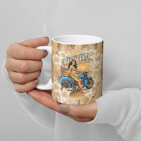 Aloha Hawaii Biker Ceramic Mug Ride To Paradise LT05 - Polynesian Pride