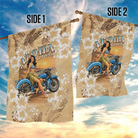 Aloha Hawaii Biker Garden Flag Ride To Paradise LT05 - Polynesian Pride