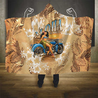 Aloha Hawaii Biker Hooded Blanket Ride To Paradise LT05 - Polynesian Pride