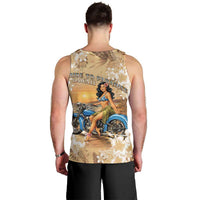 Aloha Hawaii Biker Men Tank Top Ride To Paradise LT05 - Polynesian Pride