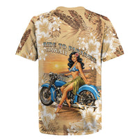 Aloha Hawaii Biker Rugby Jersey Ride To Paradise LT05 - Polynesian Pride