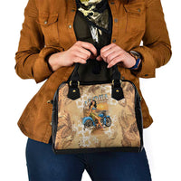 Aloha Hawaii Biker Shoulder Handbag Ride To Paradise LT05 - Polynesian Pride