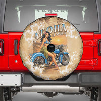 Aloha Hawaii Biker Spare Tire Cover Ride To Paradise LT05 - Polynesian Pride