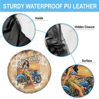 Aloha Hawaii Biker Spare Tire Cover Ride To Paradise LT05 - Polynesian Pride