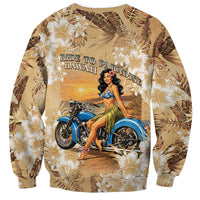Aloha Hawaii Biker Sweatshirt Ride To Paradise LT05 - Polynesian Pride
