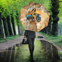 Aloha Hawaii Biker Umbrella Ride To Paradise LT05 - Polynesian Pride