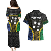 Personalised South Sea Islanders And Gilbert Islands Couples Matching Puletasi and Hawaiian Shirt Kanakas Polynesian Pattern LT05 - Polynesian Pride