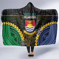 South Sea Islanders And Gilbert Islands Hooded Blanket Kanakas Polynesian Pattern LT05 - Polynesian Pride