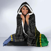South Sea Islanders And Gilbert Islands Hooded Blanket Kanakas Polynesian Pattern LT05 - Polynesian Pride