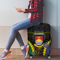 South Sea Islanders And Gilbert Islands Luggage Cover Kanakas Polynesian Pattern