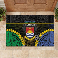 South Sea Islanders And Gilbert Islands Rubber Doormat Kanakas Polynesian Pattern LT05 - Polynesian Pride