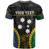 Personalised South Sea Islanders And Gilbert Islands T Shirt Kanakas Polynesian Pattern