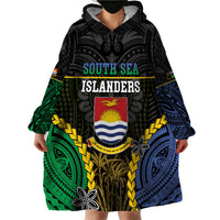 Personalised South Sea Islanders And Gilbert Islands Wearable Blanket Hoodie Kanakas Polynesian Pattern LT05 - Polynesian Pride