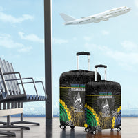 South Sea Islanders And New Caledonia Luggage Cover Kanakas Polynesian Pattern