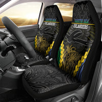 South Sea Islanders And New Ireland Car Seat Cover Kanakas Polynesian Pattern