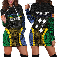 Personalised South Sea Islanders And New Ireland Hoodie Dress Kanakas Polynesian Pattern LT05 - Polynesian Pride