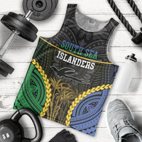 Personalised South Sea Islanders And New Ireland Men Tank Top Kanakas Polynesian Pattern LT05 - Polynesian Pride