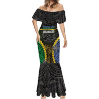 Personalised South Sea Islanders And New Ireland Mermaid Dress Kanakas Polynesian Pattern LT05 - Polynesian Pride