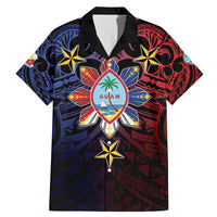Philippines Guam Family Matching Mermaid Dress and Hawaiian Shirt Filipino Sun With Guaman Seal