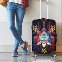 Philippines Guam Luggage Cover Filipino Sun With Guaman Seal
